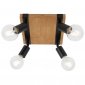 Spot Rustykalny Drewniany MOLINI SPL-2079-4 ITALUX 