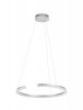 Lampa wisząca srebrny okrąg ORINOCO LE44530 Luces Exlusivas 