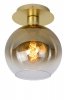 Designerski złoty plafon glamour MARIUS 74114/01/02 LUCIDE 