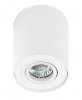 LAMPA SUFITOWA TUBA BIAŁA AZZARDO BROSS 1 WHITE AZ0858 NOWOCZESNA OPRAWA SUFITOWA 
