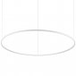 NOWOCZESNA LAMPA WISZĄCA RING LED BIAŁY OKRĄG IDEAL LUX 342177 ORACLE SLIM D150 ROUND 2700K 