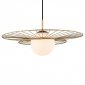 LAMPA WISZĄCA DESIGN ITALUX SARAH MDM-4000/1 GD ZŁOTA INDUSTRIALNA 
