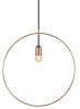 LAMPA SUFITOWA WISZĄCA AZZARDO KRUG COOPER AZ2113 