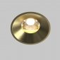 Mosiężna oprawka wpuszczana wbudowana w sufit LED okrągła minimalistyczna Round MAYTONI DL058-12W3K-BS 