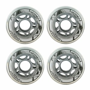4 kółka Nils 70mm 82A (przezroczyste)