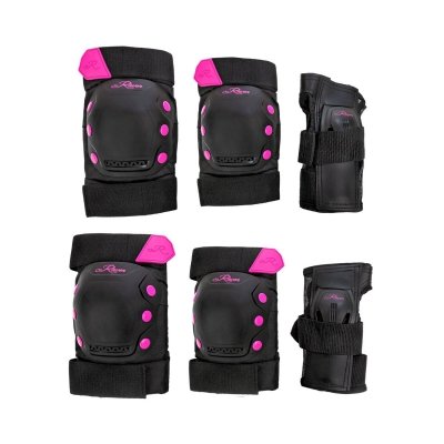 Ochraniacze Raven Dexard (black/pink)