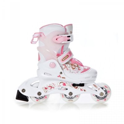 Rolki Raven 3w1 Laguna (white/pink)
