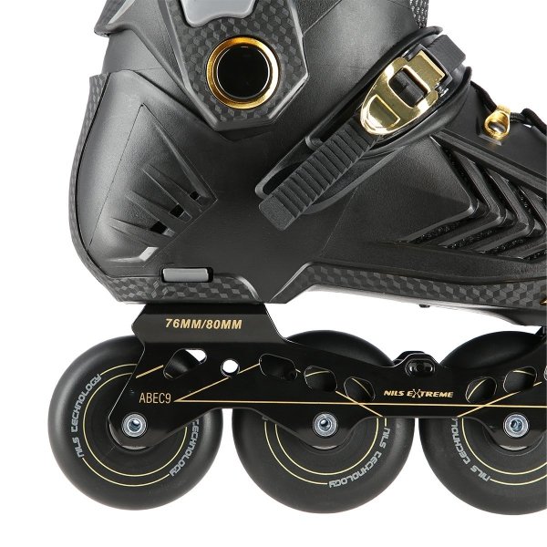 Rolki Nils NA20002 (black/gold)