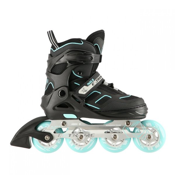 Rolki Nils Extreme NA14174 (black/mint)
