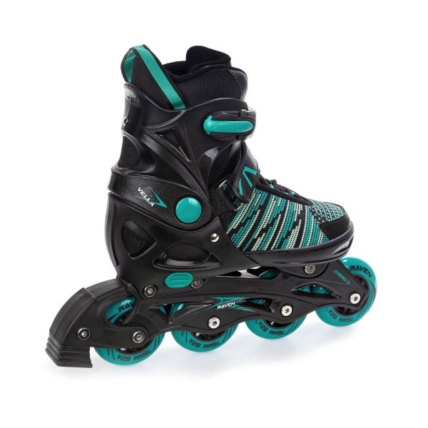Rolki Raven Vella (black/mint)