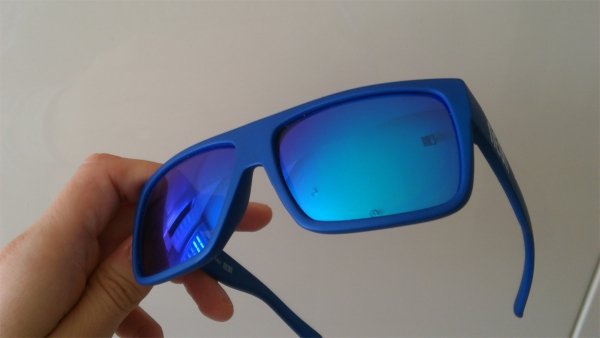Okulary  Neon Ride (yellow fluo/blue)