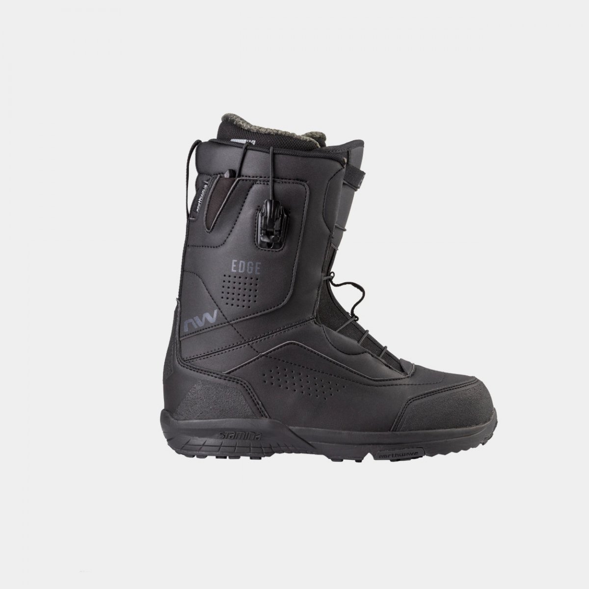 Northwave Edge Sls Black Dark Grey Boots snowboard homme