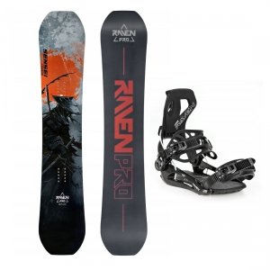 Deska Raven Pro Sensei Carbon z wiązaniami Raven FTM500