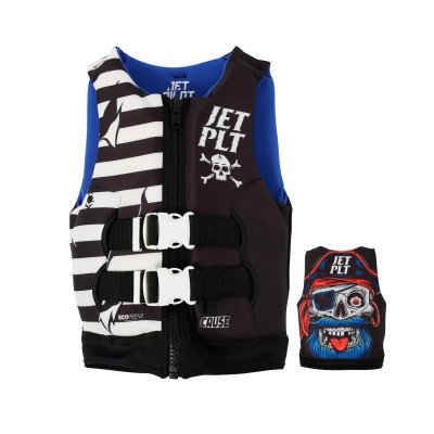 Kamizelka Jetpilot Boys Cause  Eco Vest 50N (black) 2025