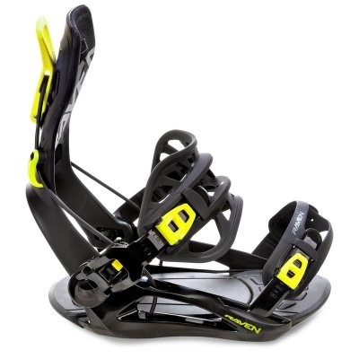Wiązania snowboardowe Raven FT360 (lemon) 2024