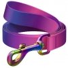 Collar WauDog Recycled Smycz nylonowa, gradient M 20mm/122cm fioletowy