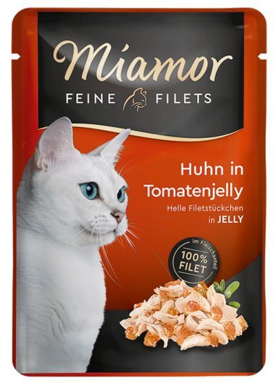 Miamor Feine Filets Kurczak & Galaretka pomidorowa saszetka 100g