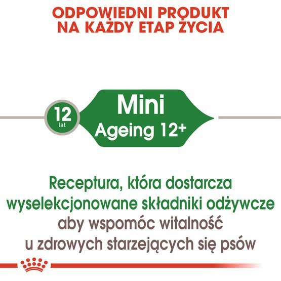 Royal Canin Mini Ageing karma mokra w sosie dla psów dojrzałych po 8 roku życia, ras małych saszetka 85g