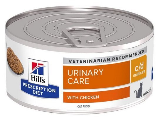 Hill&#039;s Prescription Diet c/d Feline z Kurczakiem pasztet puszka 156g