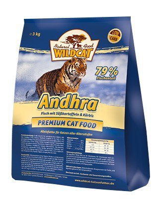 Wildcat Andhra - ryby i bataty 500g