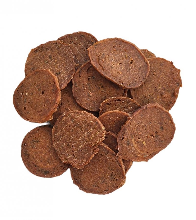SMACZAKI Cienkie Chipsy Królika z Warzywami 250g