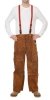 WELDAS-LAVA BROWN skórzane spodnie spawalnicze 44-7440/7600 