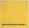 KURTYNA ZBROJONA OPEN WELD SOLID HD CZARNA, ŻÓŁTA, NIEBIESKA 1950X2600 mm (szer.x wys.)