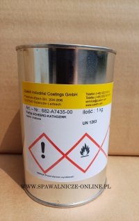 ZUELCH-Farba cynkowa Scheero-Kathozink szara matowa, odp. term. 300°C - 1 KG 