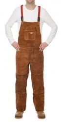WELDAS-LAVA BROWN skórzane ogrodniczki spawalnicze 44-7440/7648 