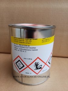 ZUELCH-Farba cynkowa Scheero-Kathozink srebrno-szara matowa, odp. term. 300°C - 0,38 kg