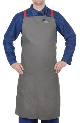 WELDAS-38-4342 Arc Knight® fartuch spawalniczy, wysokiej odporności trudnopalna bawełna 520 gr./m2 (107 cm/60 cm) dł x szer.