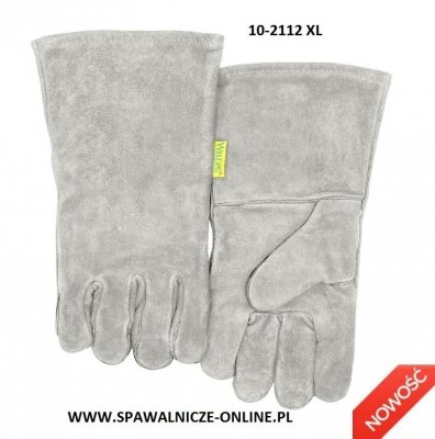 WELDAS - EKONOMICZNA RĘKAWICA SPAWALNICZA 10-2112 XL (karton - 60 par)
