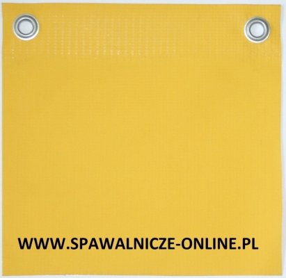 KURTYNA ZBROJONA OPEN WELD SOLID HD CZARNA, ŻÓŁTA, NIEBIESKA 1950X2600 mm (szer.x wys.)