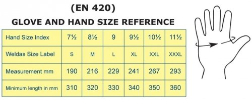WELDAS - 10-2304 DEERSOsoft®, SOFTouch™ rękawica spawalnicza z miękkiej, licowej skóry z jelenia z mankietem z dwoiny bydlęcej (5 PAR)
