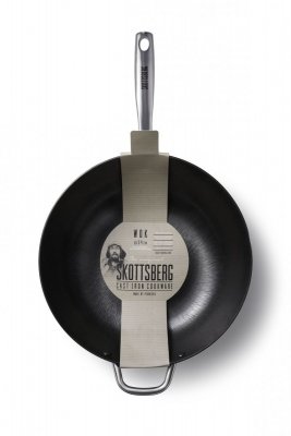 Skottsberg patelnia żeliwna WOK 34 cm