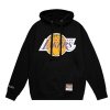 Mitchell & Ness bluza NBA Los Angeles Lakers Team Logo Hoody HDSSINTL1267-LALBLCK