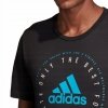 Adidas t-shirt męski czarny Mh Emblem T Dv3099