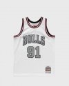 Mitchell & Ness koszulka męska NBA Cracked Cement Swingman Jersey Bulls 1997 Dennis Rodman TFSM5934-CBU97DRDWHIT