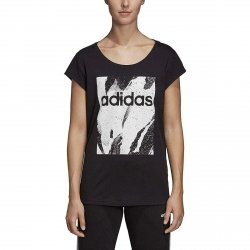 Adidas t-shirt damski Climalite W E Aop Tee DP2368
