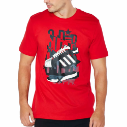 Adidas Originals T-Shirt męski Czerwony Ab9562