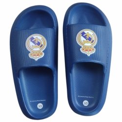 Real Madryt klapki junior beach pool flip flops blue EVA 2300006820N
