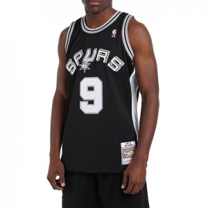 Mitchell & Ness koszulka męska San Antonio Spurs NBA Swingman Jersey Spurs 2001 Tony Parker SMJYLG19018-SASBLCK0<br />1TPA 