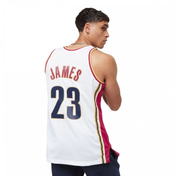Mitchell &amp; Ness koszulka NBA Swingman Jersey Cavaliers 03 Lebron James SMJYCP19209-CCAWHIT03LJA