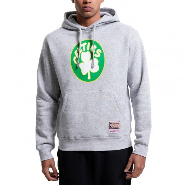 Mitchell &amp; Ness bluza Team Logo Hoody Boston Celtics HDSSINTL1050-BCEGREY