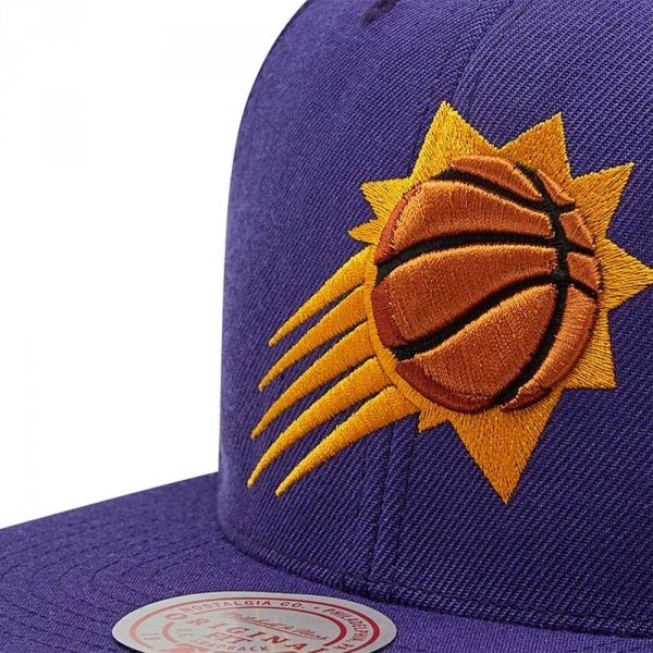 Mitchell &amp; Ness czapka z daszkiem bejsbolówka NBA Phoenix Suns Team Ground 2.0 Snapback Suns HHSS3256-PSUYYPPPPURP
