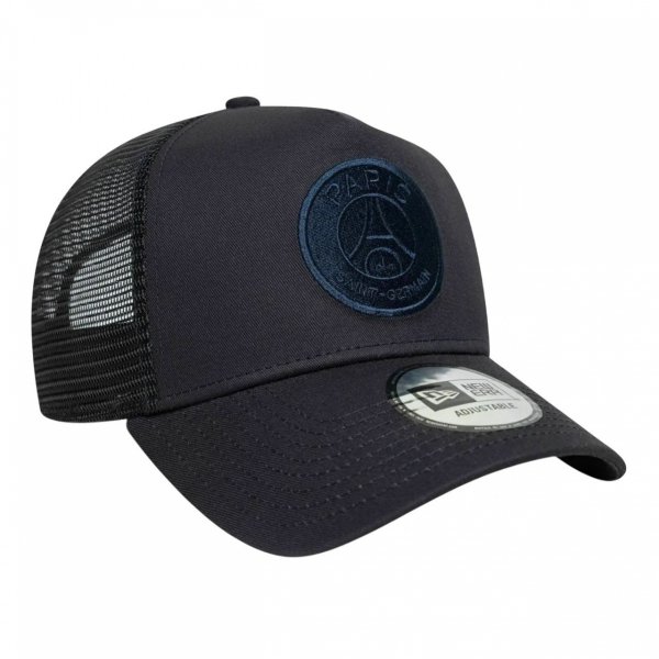 New Era czapka z daszkiem Trucker Cap Paris Saint-Germain granatowa 60751969