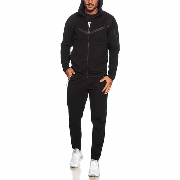 Nike bluza męska z kapturem Tech Fleece Lightweight Hood CU4489-010