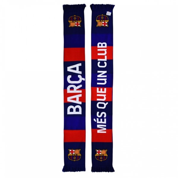 FC Barcelona szalik kibica dwustronny Double Knitted Scarf N24 5004BUD24