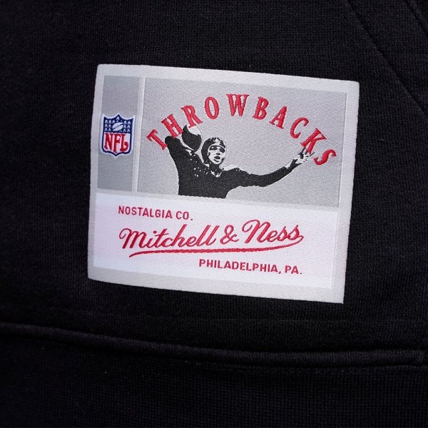 Mitchell &amp; Ness bluza NFL Team Logo Hoody Oakland Raiders HDSSINTL1052-ORABLCK