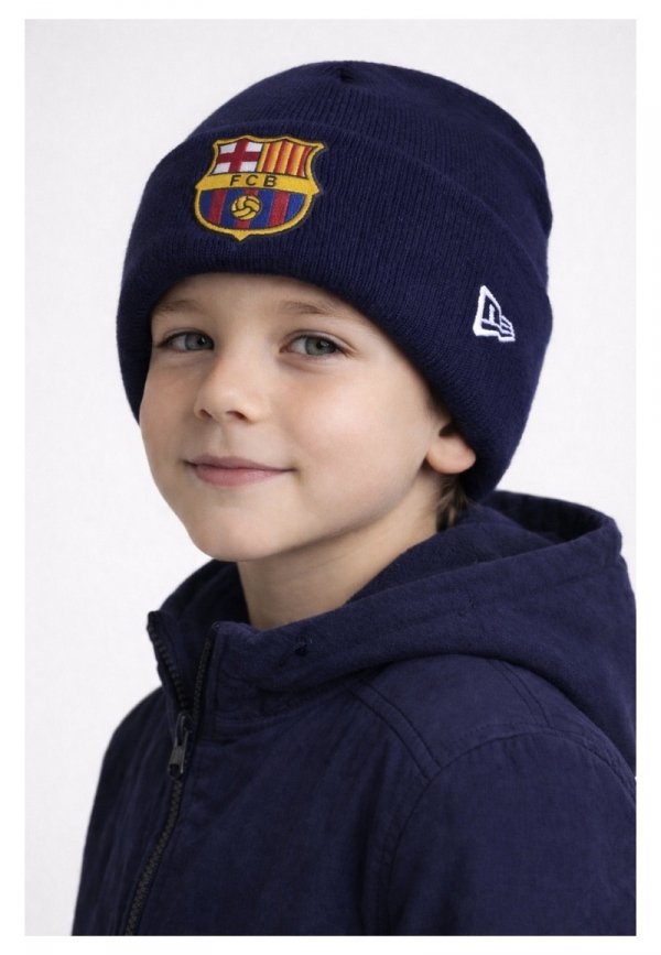 FC Barcelona x New Era czapka zimowa junior 60846894